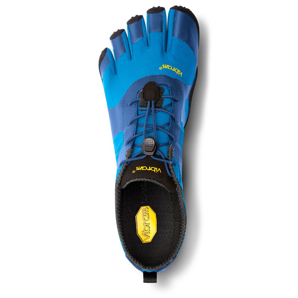 Vibram FiveFingers Herre Trailsko Blå/Sort - V-Alpha - 6024NKYUG